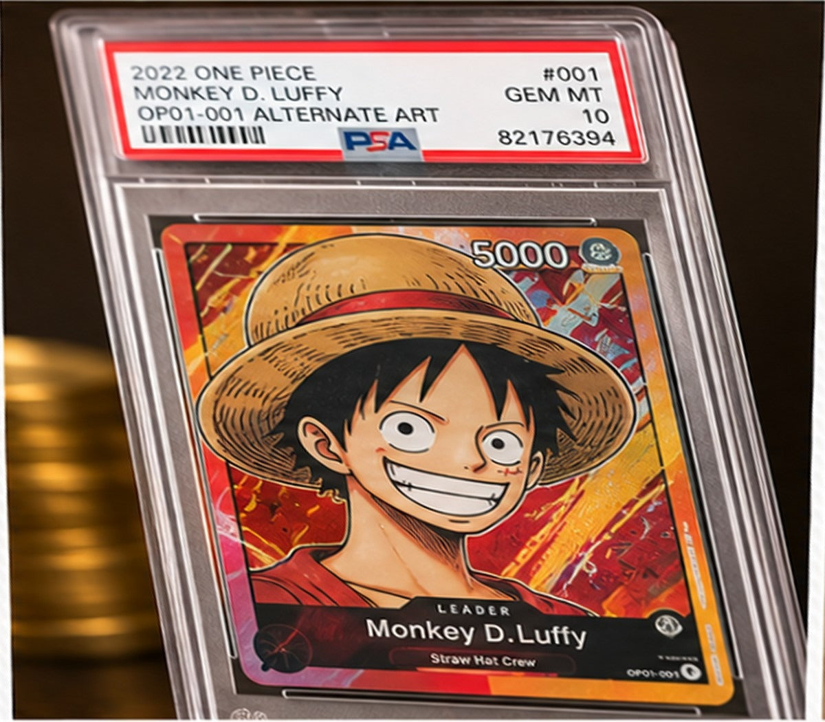 PSA-graded trading card
