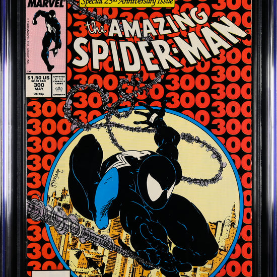 The Amazing Spider-Man #300 (Marvel Comics, May 1988) in a CGC 9.8 white pages holder – front view