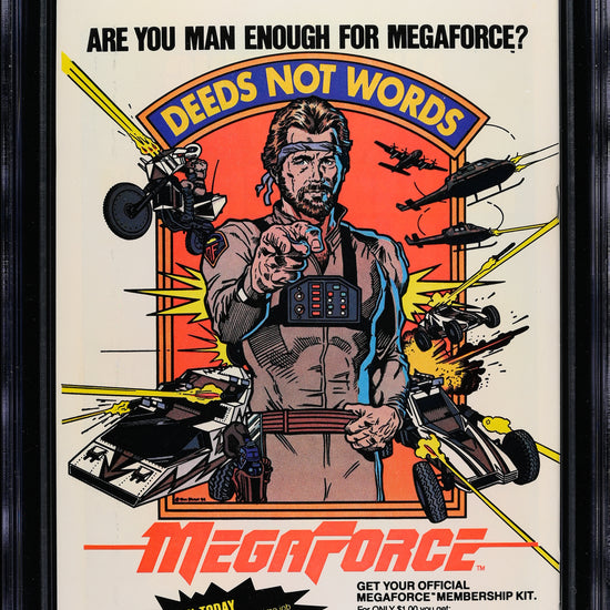 Wolverine Limited Series #1 (Marvel Comics, September 1982), Newsstand Edition, in a CGC 9.8 holder with the CGC Wolverine #17 cover by John Byrne custom label – back view